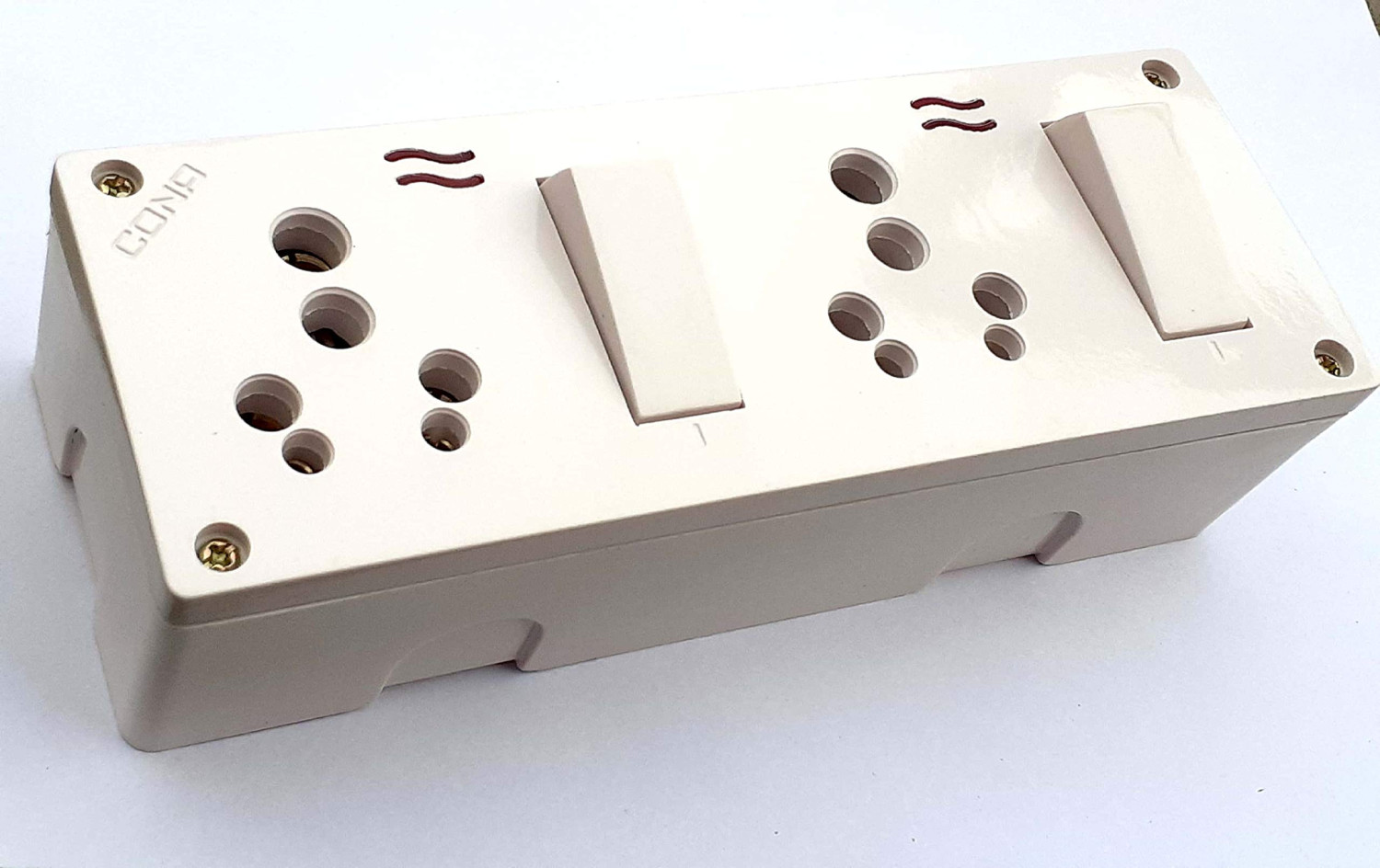 Polycarbonate 3-in-1 Double Combined with Junction Box and Indicator
